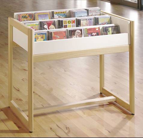Scaffalatura per mediateca - LAÏS SERIES - DPC - standard / in legno