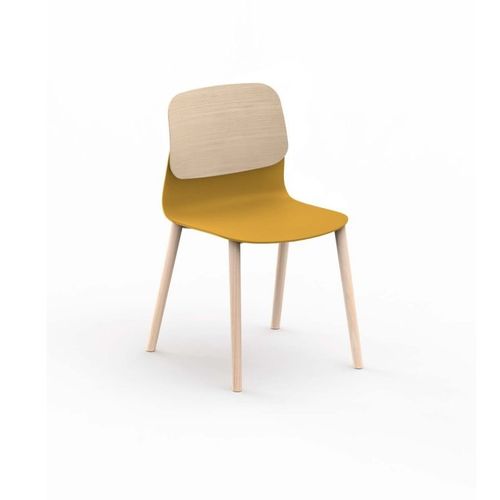 Sedia contemporanea - KLIK - DPC - da interno / in acciaio / in polipropilene