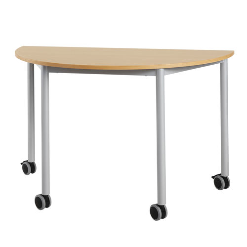 Tavolo contemporaneo - ORGA - DPC - in laminato / in melaminico / con supporto in acciaio