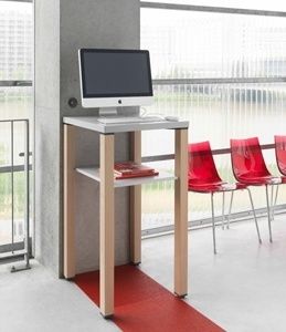 Scrivania per open space - MAJEO - DPC - contemporanea / in faggio / contract