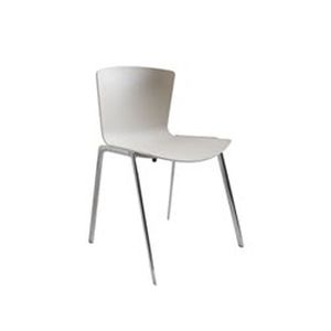 Sedia visitatore contemporanea - SLAM - DPC - da interno / in metallo / contract