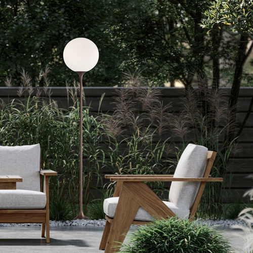 Lampada da terra - Tee Stl 1 - Masiero - in polietilene / in metallo verniciato / contemporanea