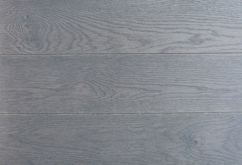 Parquet multistrato - GRIS BROUILLARD BRUSHED STAINED DARK GREY CARBONIZED - Oscar Ono | Wood Manufacture - in rovere / opaco / da incollare