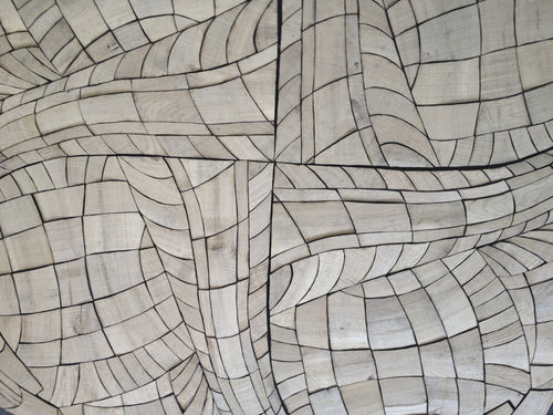 Pannello decorativo da parete - WOOD WALL COVERING PANEL PLANK FLEXIBLE - Oscar Ono | Wood Manufacture - in legno / in legno compensato / in legno massiccio