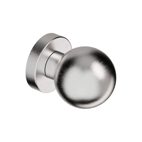 Pomello per porta contemporaneo - Sfera Fixed - REGUITTI - in acciaio inossidabile / satinato