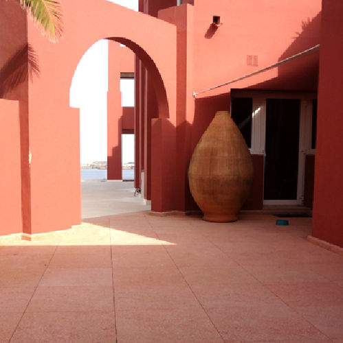 Piastrella in gres - PINK : NIWALA PINK - Levantina - in pietra calcarea / a rilievo / da interno
