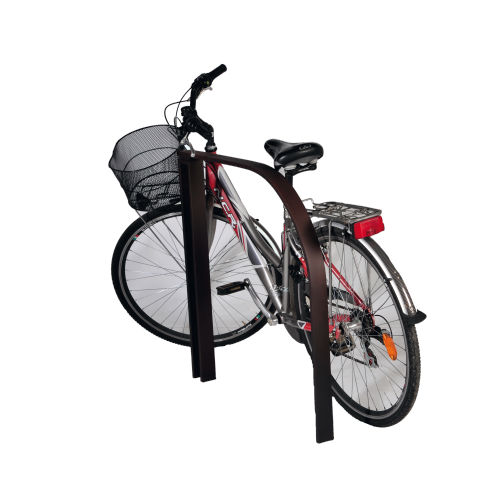 Rastrelliera per biciclette a pavimento - LINEABICI - Euroform K. Winkler GmbH - per spazi pubblici / in acciaio galvanizzato / professionale
