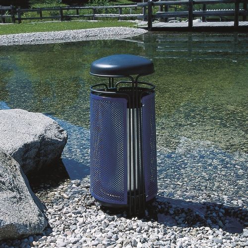 Portarifiuti pubblico - AMBIENTE - Euroform K. Winkler GmbH - da terra / in acciaio / in legno