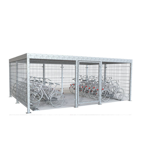 Pensilina per biciclette in acciaio - HUB - Euroform K. Winkler GmbH - per spazi pubblici / per zone urbane
