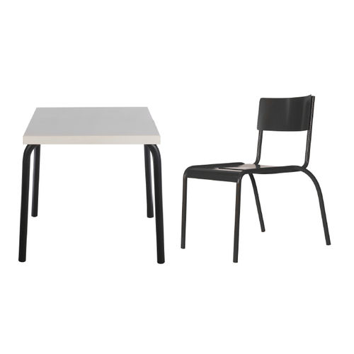 Tavolo da picnic contemporaneo - MESA - Euroform K. Winkler GmbH - in acciaio galvanizzato / in lamiera / con supporto in metallo