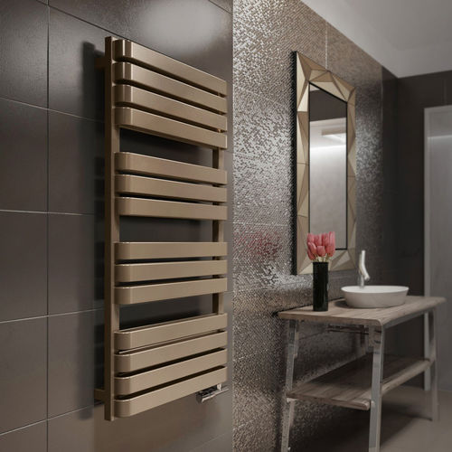 Scaldasalviette ad acqua calda - WARP T BOLD - Terma Sp. z o.o. - elettrico / contemporaneo / in metallo