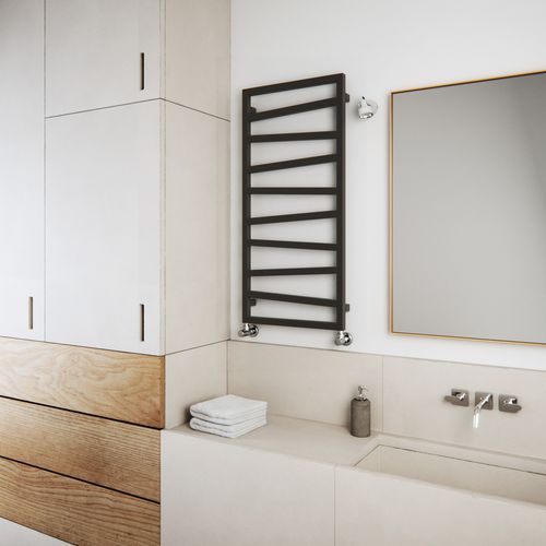 Scaldasalviette ad acqua calda - ZIGZAG - Terma Sp. z o.o. - elettrico / contemporaneo / in metallo