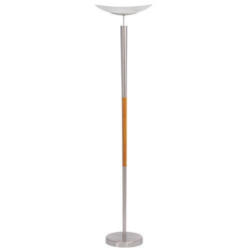 Lampada da terra - ELYS - ALBA - in legno / in vetro / in metallo