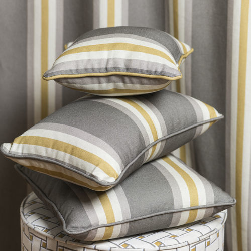 Tessuto da tappezzeria - STRIPE - Agena Srl - per tende / a righe / in lino