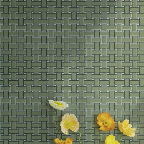 Carta da parati contemporanea - WELDED - Agena Srl - in tessuto non tessuto / con motivi geometrici / multicolore