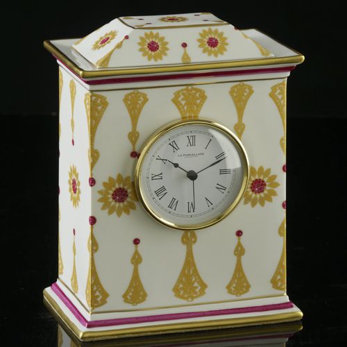 Orologio in stile - PONTE VECCHIO - Le Porcellane - da tavolo / analogico / in porcellana