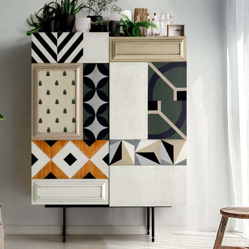 Credenza alta 2020 LOLA GLAMOUR moderna / in legno / con cassetti