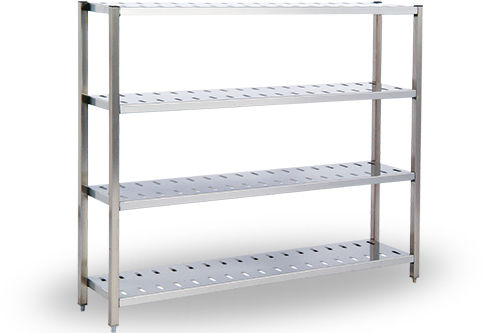 Scaffale contemporaneo - INP - INOKSAN - in acciaio inossidabile / contract / per cucina