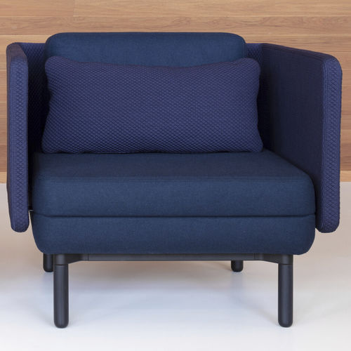 Poltrona contemporanea - CHARGE - Ahrend - in tessuto / per cuscini / di privacy