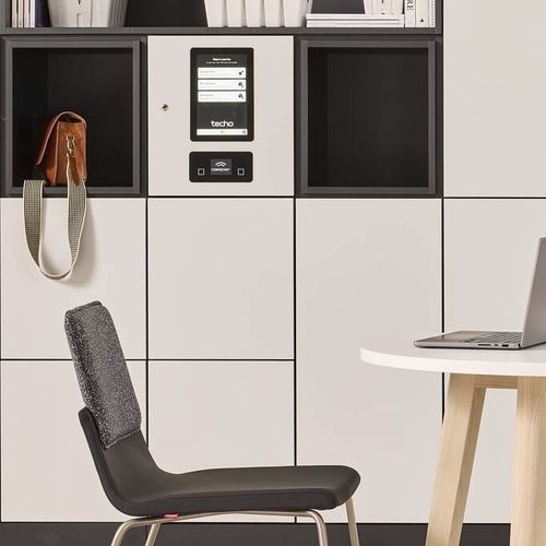 Armadietto spogliatoio in legno - TECHO HYLL - Ahrend - RFID / per ufficio / per stoccaggio