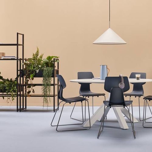 Sedia moderna - WIZZ - Ahrend - per interni / in quercia naturale / in betulla