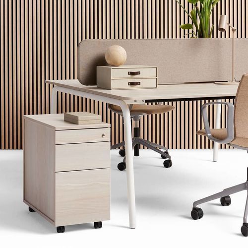 Armadio classificatore basso - TECHO HYLL - Ahrend - in legno / con cassetti / contemporaneo
