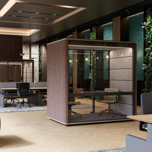Ufficio POD acustico - AHREND CERENE - Ahrend - modulabile / su misura / ergonomico