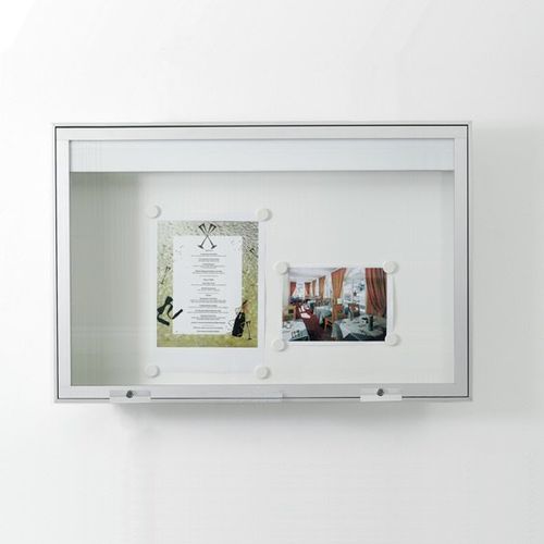 Cartello pubblicitario da parete - 10025 16XA4 DIN A0 - SDB Vitrinebouw BV - da interno / da esterno / magnetico