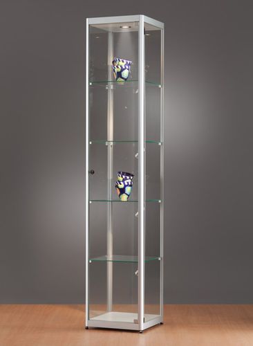 Vetrina contemporanea - 115 400 - SDB Vitrinebouw BV - in vetro / in legno / in alluminio anodizzato