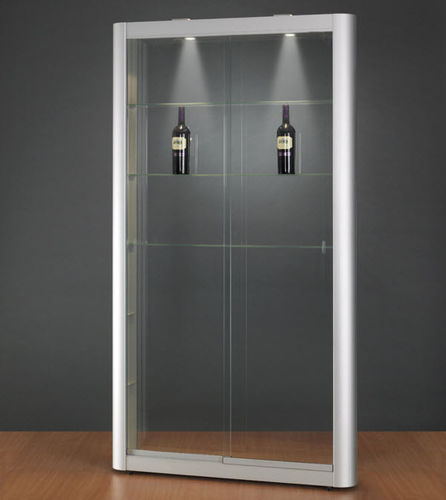 Vetrina contemporanea - 150 1106 - SDB Vitrinebouw BV - in vetro / in legno / in alluminio