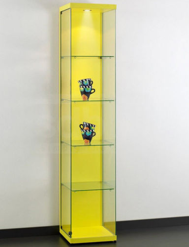 Vetrina contemporanea - DITO 40 - SDB Vitrinebouw BV - in vetro / in alluminio / illuminata