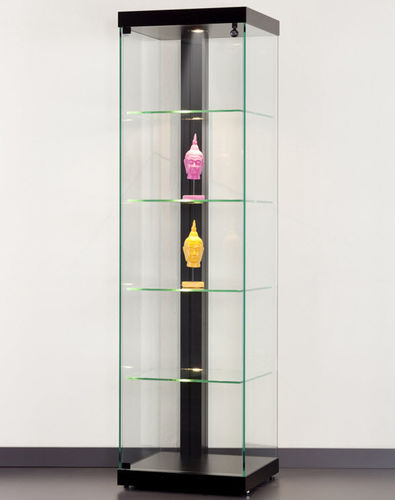 Vetrina contemporanea - LINEA 50 - SDB Vitrinebouw BV - in vetro / in alluminio / illuminata