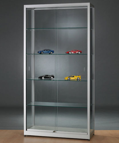 Vetrina contemporanea - WME 1000  - SDB Vitrinebouw BV - in vetro / in legno / in alluminio anodizzato