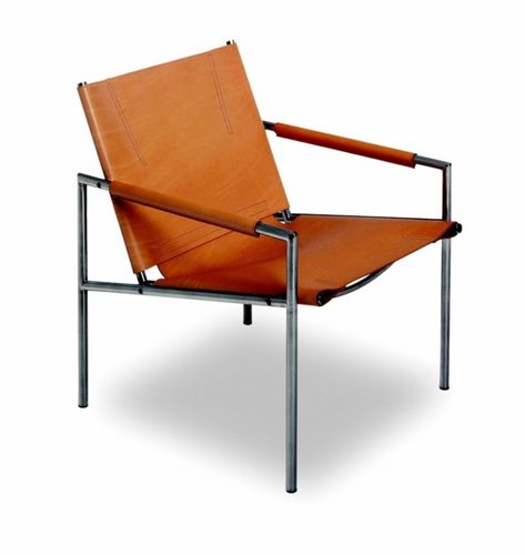 Poltrona contemporanea - SZ 02 - spectrumdesign - in pelle