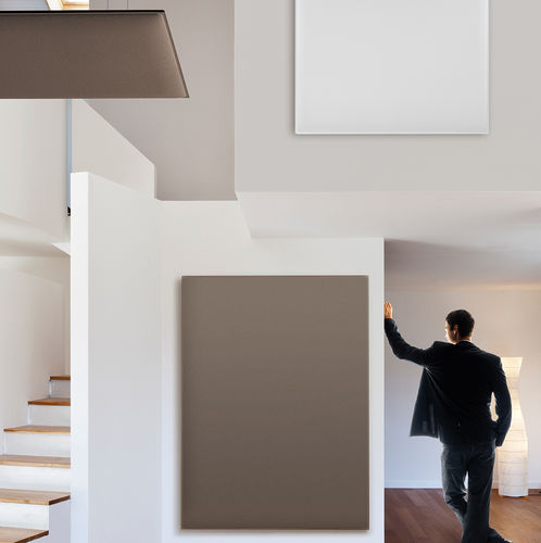 Pannello acustico per soffitto - OVERSIZE  - Caimi Brevetti SpA - per muro / in poliestere / rettangolare
