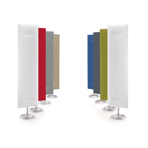 Pannello fonoassorbente autoportante - MITESCO TOTEM - Caimi Brevetti SpA - in fibra di poliestere / colorato / per interni
