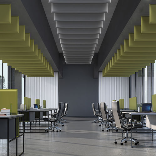Pannello fonoassorbente per soffitto - SNOWSOUND-UP - Caimi Brevetti SpA - per interni / per edifici pubblici / professionale