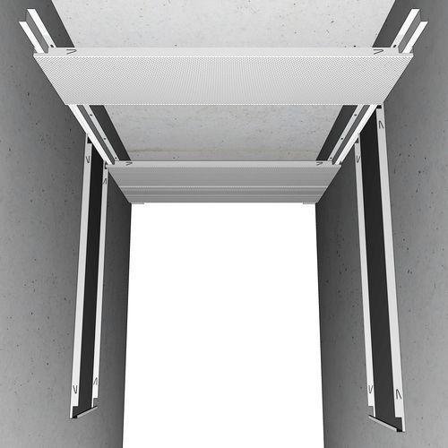 Controsoffitto in acciaio galvanizzato - ORIAL XL SF - Plafometal - in pannelli / per ufficio / da interno
