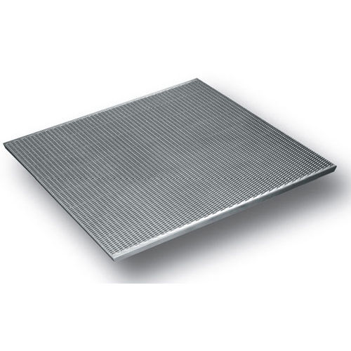 Griglia Metallica Acciaio Inox 304 - 405x305 Mm, Spessore 0.8 Mm, Maglia 4x8 Mm A Nido D'Ape