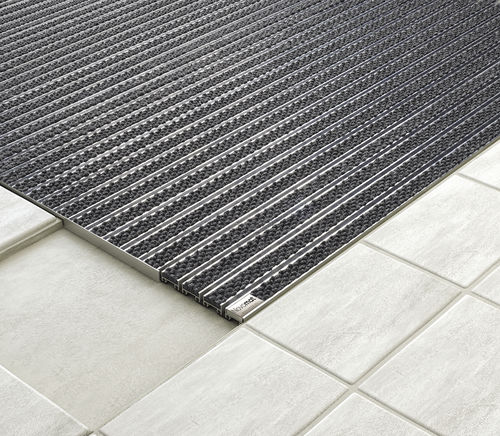 Tappeto d'ingresso contract - NOVOMAT® FOSA - EMAC - in alluminio / in gomma / antiscivolo