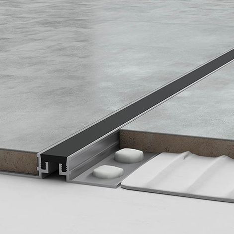 Giunto di dilatazione in alluminio - NOVOJUNTA® METALLIC FLEX - EMAC - per strade / da pavimento / per facciata