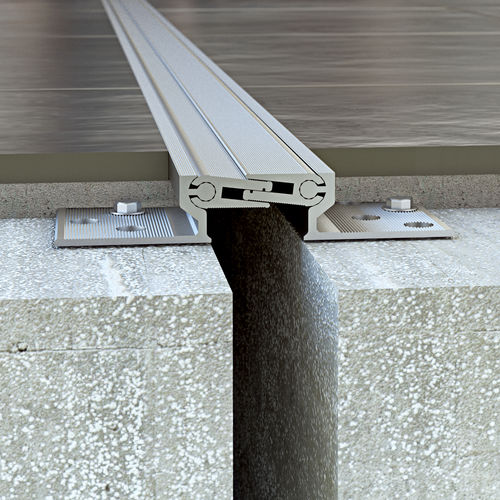 Giunto di dilatazione in alluminio estruso - NOVOJUNTA PRO® METAL 30 - EMAC - per solaio / carrabile / pedonale