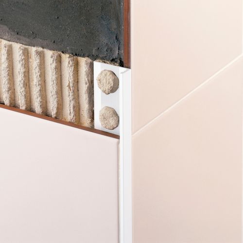 Profilo di finitura in PVC - NOVOPARED/NOVOSUELO PVC - EMAC - per piastrelle / per angolo esterno / a L