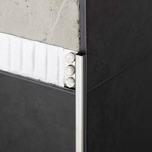 Profilo di finitura in acciaio inossidabile - NOVOLISTEL® 3 STAINLESS STEEL - EMAC - per parete