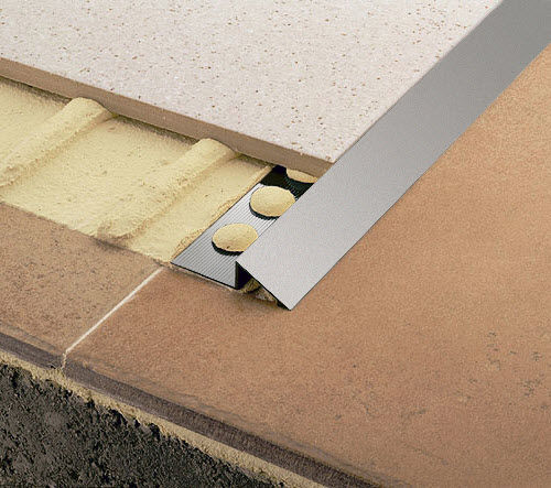 Profilato di transizione in alluminio - NOVONIVEL® ALUMINUM - EMAC