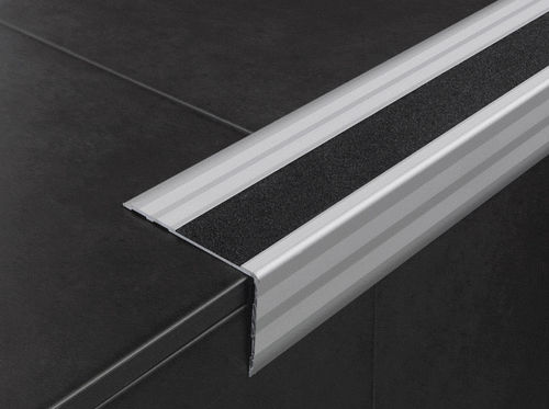 Profilo per gradini in alluminio - NOVOPELDAÑO® SAFETY - EMAC - antiscivolo
