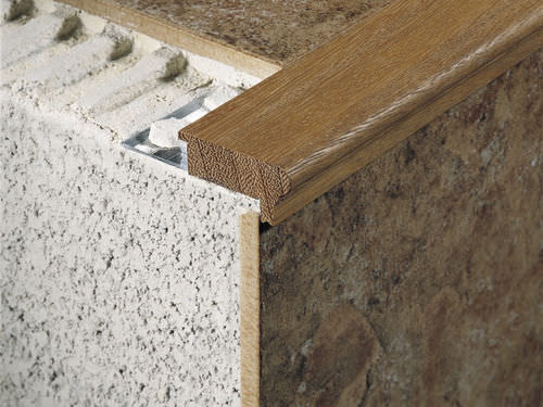 Profilo per gradini in legno - NOVOPELDAÑO® ROMANO - EMAC - in alluminio