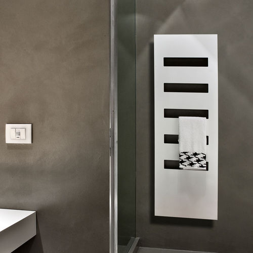 Scaldasalviette ad acqua calda - EASY - Ridea - elettrico / contemporaneo / in metallo
