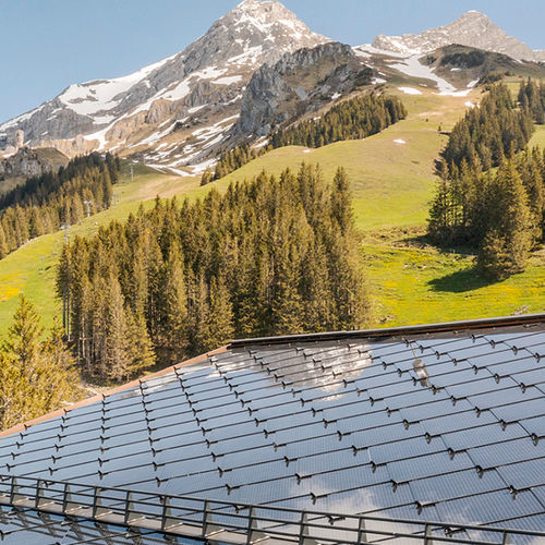 Impianto fotovoltaico all-in-one per l'integrazione architettonica - SUNSTYLE&reg; - Certain Teed - design