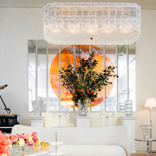 Lampadario design originale - PICCADILLY  - Baccarat - in cristallo / contract / scultura